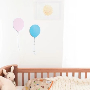 Decorazione Creativa in Legno con Adesivi <span class=keywords><strong>Murali</strong></span> a Forma di <span class=keywords><strong>Palloncini</strong></span> per Cameretta dei Bambini, Adesivi <span class=keywords><strong>Murali</strong></span> Colorati a Forma di <span class=keywords><strong>Palloncini</strong></span> - Product Image 1