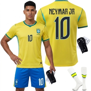 Ensemble de maillots de <span class=keywords><strong>football</strong></span> style Portugal 2026 personnalisé, tenue d'entraînement de <span class=keywords><strong>football</strong></span> à manches courtes respirante, impression n°7 disponible, taille XL pour adultes - Product Image 6