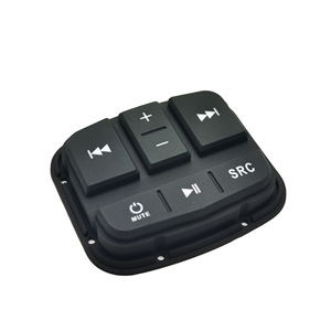 Teclado de silicona de tacto suave resistente al desgaste para selección de función de osciloscopio PU recubierto de superficie para electrodomésticos - Product Image 1