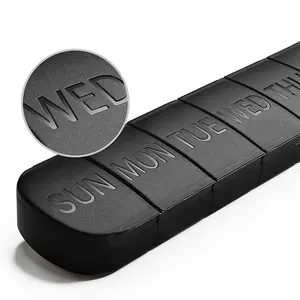 New Portable 7-compartment Mini Plastic Pill Box For Portable Storage