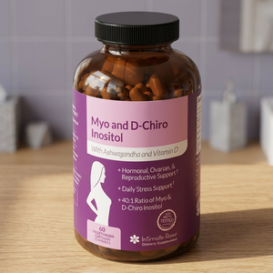 Stock OEM disponible : Complément en capsules de Myo-Inositol et D-Chiro-Inositol avec Folate et Vitamine D3 pour le soutien hormonal - Product Image 1