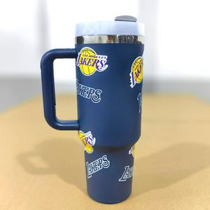 Tazza da Viaggio in Acciaio Inox Stany 40oz, Vendita all'Ingrosso, Tazza Termica in Metallo con Manico, Coperchio e Cannuccia, Tumbler Isolato per Auto - Product Image 6