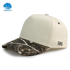 HBA54 Hoge Kwaliteit Lege <span class=keywords><strong>Camo</strong></span> Stijl 5-Panel Pet Aanpasbaar Ontwerp Patroon Logo Baseball Cap - Product Image 1