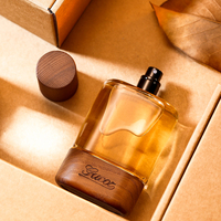GUCOR Série Forêt 75ml Eau de Toilette – Best-seller – Bois de cire blanc importé d'Amérique du Nord – Couvercle fait main – Vaporisateur de parfum français