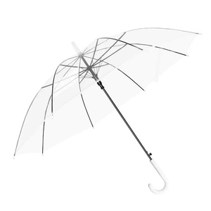 Sản Xuất Bán Buôn Biểu Tượng Tùy Chỉnh Rõ Ràng Ô Người Lớn Parasol Đầy Màu Sắc Trong Suốt Ô Với In Ấn Cho Khuyến Mãi - Product Image 6