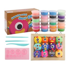 Zhorya - Juego de 24 colores de arcilla de secado al aire, arcilla de modelar no tóxica, kit de masa de modelar para niños - Product Image 1