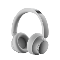 Headphone ANC Bluetooth portabel suara Surround Stereo tinggi Headset peredam kebisingan Over-Ear OEM untuk kantor, rumah, perjalanan