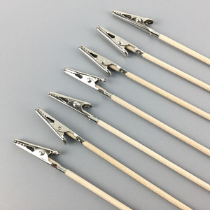 Bamboo Stick Coloring <b>Clip</b> 10 Pack Model Painting <b>Tool</b> For Spray Painting DIY Craft Use - Product Image 2