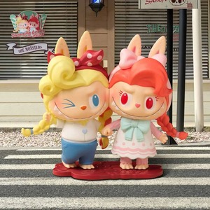 POP MART <span class=keywords><strong>Labubu</strong></span> <span class=keywords><strong>the</strong></span> MONSTERS ชุดร้านทำผมซีรีส์ฟิกเกอร์ ของเล่นกล่องสุ่ม ของตกแต่งโต๊ะน่ารัก ของสะสม ของเล่นศิลปะเซอร์ไพรส์ ของขวัญ - Product Image 5