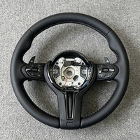 Volant en cuir amélioré pour BMW E90 E87 E83 E92 E84 E71 F20 F23 F30 F32 F33 F34 F35 F36 F10 F25 F25 F48 F15 F12 F13 F16