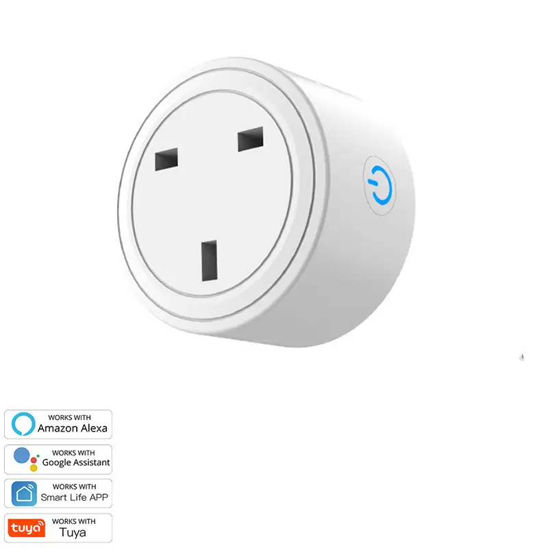 Factory Price Mini Smart Plug LED Nightlight Wall Outlet Google Home Alexa Voice Control Wifi Smart Socket