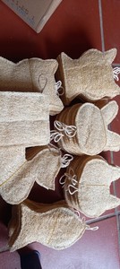 100% NATURAL <b>LOOFAH</b> <b>PET</b> <b>TOYS</b> GOOD for TEETH <b>PET</b> CAT CHEW <b>TOY</b> MADE in VIETNAM HOANG LINH SG +84938616690 - Product Image 6