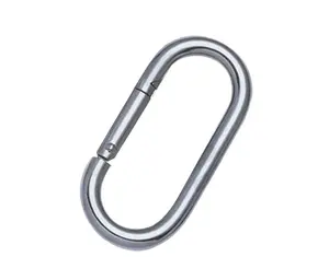 Anillos de soldadura de Clips, herramienta de Carabin, gancho de mosquetón de escalada de acero inoxidable 304 316, Oem, venta al por mayor