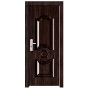 Mỹ hiện đại Thiết kế cửa không thấm nước nội thất thép gỗ phân vùng nhập cửa trước cho phòng ngủ - Product Image 3