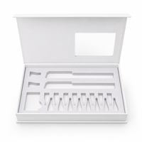 Boîte cadeau rigide à double fente pour stylo applicateur TJ, emballage personnalisé en deux parties