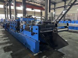Automatische Stahl-<span class=keywords><strong>C</strong></span>-M-Pfetten-Rollformmaschine zur Dachziegelherstellung mit SPS-Steuerung und 15-25 m/min Formgeschwindigkeit - Product Image 3