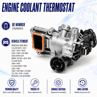 Termostato Automotriz para Mercedes Benz OE 2762000315 Compatible con Clase E Clase S 2013 Clase E Coupé C207 Pieza de Repuesto Automotriz