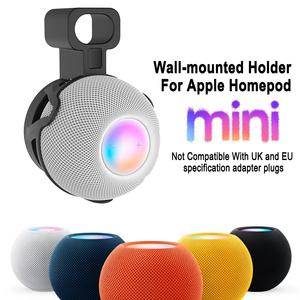 Soporte de Pared para <span class=keywords><strong>Altavoz</strong></span> Inteligente <span class=keywords><strong>HomePod</strong></span> Mini con Espacio de Almacenamiento para Cables, Ahorro de Espacio, para Interiores, Cocina, Baño, Sala de Estar, Dormitorio - Product Image 2