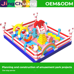 Château gonflable pour atrium de centre commercial, piscine à balles '<span class=keywords><strong>Million</strong></span> Ocean' épaissie, grand équipement d'amusement intérieur pour enfants Rock - Product Image 5