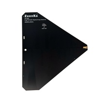 Antenne log-périodique Zeenko ZA-048 600M-8GHz large bande pour détection de signal EMC TinySA VNA Analyseur de spectre -89dBm Matériaux Fer/ABS