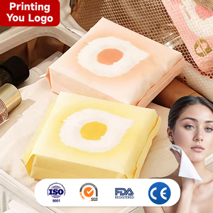 Custom Logo Soft Pack <strong>Facial</strong> Cotton Tissue <strong>Wholesale</strong> 100% Viscose Paper <strong>Towel</strong> Disposable Cotton Face <strong>Towels</strong> - Product Image 1