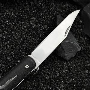 להב מגולף טיטניום חלול טיטניום מצופה נירוסטה סכין כיס מתקפל לפרוייקטים שונים - Product Image 2