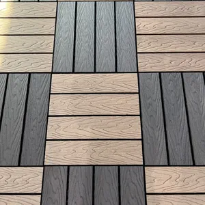 Courtyard Decking Fastest Delivery Wood Plastic Composite Outdoor Guest House Flooring Deck Made In China