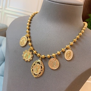 <span class=keywords><strong>BD</strong></span>- B4960 vierge marie saint collier vintage collier en or collier pendentif christianisme pour femmes hommes - Product Image 2