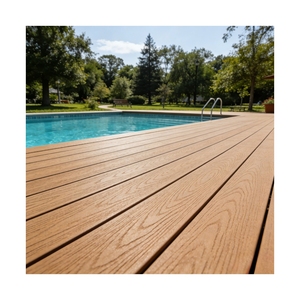 Baldosas para Terraza, Duraderas, Antideslizantes, Impermeables, con Aspecto de Madera, para Patio y Jardín - Product Image 1