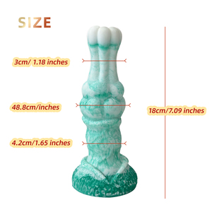 Petit gode citrouille à gros nœuds avec ventouse Dildo lesbien à bout G Sex Toys lesbiennes pour femmes adultes Sex Toy - Product Image 2