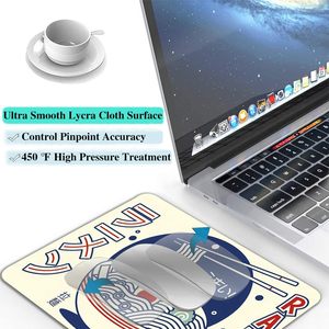 Tapis de souris imperméable, tapis de souris à thème alimentaire japonais pour souris sans fil, petit tapis de souris portable à thème Ramen pour ordinateur portable, PC et <span class=keywords><strong>Mac</strong></span> - Product Image 2