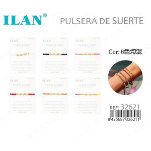 Braccialetto Portafortuna Ilan in 6 Colori Assortiti - Product Image 1