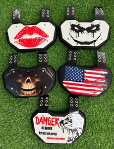 Hombreras PBT personalizadas con protector trasero, nueva placa trasera de fútbol americano y almohadillas traseras inferiores de Rugby, equipo de protección - Product Image 3