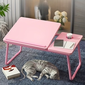 Ergonomically Designed Integrated <b>Foldable</b> Bed Laptop Lazy <b>Desk</b> with Adjustable Height Compactness and Versatility - Product Image 1