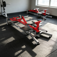 XINRUI Appareil Commercial de Musculation Abdominale à Charge Libre, Réglable et Durable, en Acier, pour Salle de Sport