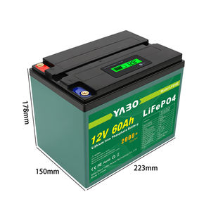 Aangepaste Oplaadbare Lifepo4 Lithium Ion Batterij 12V 60Ah Zonne-energie Opslag Batterij Met Lcd-scherm - Product Image 5