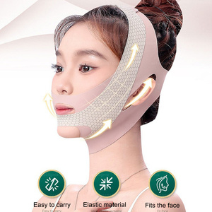 Wholesale Sports Protective Gear <b>Face</b>-Lift with Sleep <b>Face</b> V <b>Shaper</b> Facial Slimming Bandage Relaxation Shape Lift Reduce Double - Product Image 3