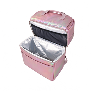 Nueva Mochila Pañalera Térmica Impermeable de Moda, Bolsa Refrigeradora Personalizada con Lámina de Aluminio para Senderismo, Viajes Diarios y Picnics, para Alimentos - Product Image 5