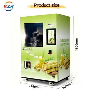เครื่องจำหน่ายน้ำอ้อยสดอัตโนมัติ บริการตนเอง แบบกดเย็นเชิงพาณิชย์ - Product Image 6