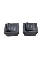 Vente chaude interrupteurs électroniques en forme de bateau T85 10A 250VAC 3 Positions KCD2 interrupteur à bascule