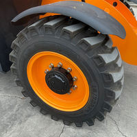 CHITU Nouvelle Arrivée MAT1845 Chariot Télescopique 4,5 tonnes 16,7 m avec Moteur Diesel, Chargeur et Grue de Construction