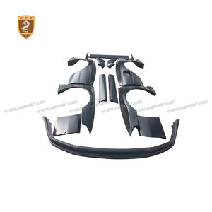 Kit de carrocería ancha con difusor delantero y trasero, alerón y aletas de guardabarros para Nissan <span class=keywords><strong>GTR</strong></span> <span class=keywords><strong>R32</strong></span>, mejora a kit de carrocería de fibra de vidrio Rocky-B - Product Image 4