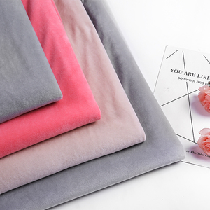 Vải nhung siêu mềm 1mm chất liệu len cao cấp 100% <span class=keywords><strong>polyester</strong></span>, dùng cho quần áo mùa thu đông và đồ chơi nhồi bông, lông ngắn - Product Image 3