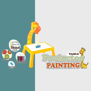 Nuovo tavolo da tavolo da disegno artistico con proiezione intelligente per bambini giraffa a 24 modelli - Product Image 2