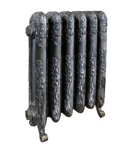 Radiatori in Ghisa Stile Marguerite per Impianti <span class=keywords><strong>di</strong></span> <span class=keywords><strong>Riscaldamento</strong></span> con Vernice Colore Antracite - Product Image 4