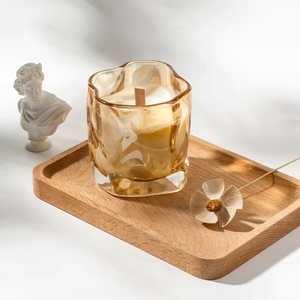 Bougie parfumée en cire de soja personnalisée de luxe, étiquette privée, dans un bocal en verre, pour les fêtes de Pâques et Diwali, cadeau d'aromathérapie - Product Image 5