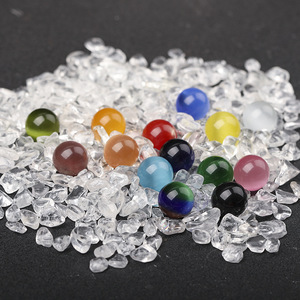 All'ingrosso una varietà di palline rotonde colorate occhi di gatto senza fori <span class=keywords><strong>pietre</strong></span> originali per l'arredamento della casa o <span class=keywords><strong>le</strong></span> caratteristiche del giardino - Product Image 1