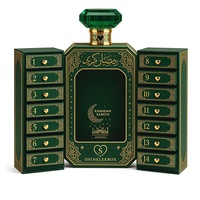 Boîte cadeau en forme de flacon de parfum de luxe, emballage en papier musulman du Moyen-Orient, boîte de beauté pour le Ramadan, logo personnalisé