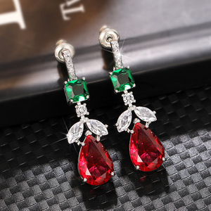 Eleganti Orecchini Pendenti a Goccia Lunghi per Donne, Orecchini Geometrici Scintillanti, Gioielli alla Moda per Uso Quotidiano e Feste - Product Image 6