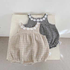 2026 Pakaian Anak Perempuan Baru untuk Musim Semi dan Gugur, Romper Vest Gaun Putri Modis, Setelan Satu Potong untuk Saudara Perempuan - Product Image 5